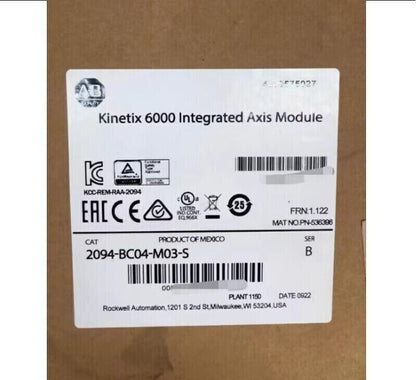 Kinetix 6000 Integrated Axis Module - KINETIX