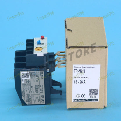 1PC For FUJI Thermal Overload Relay TR-N2/3 18-26A FAST SHIP