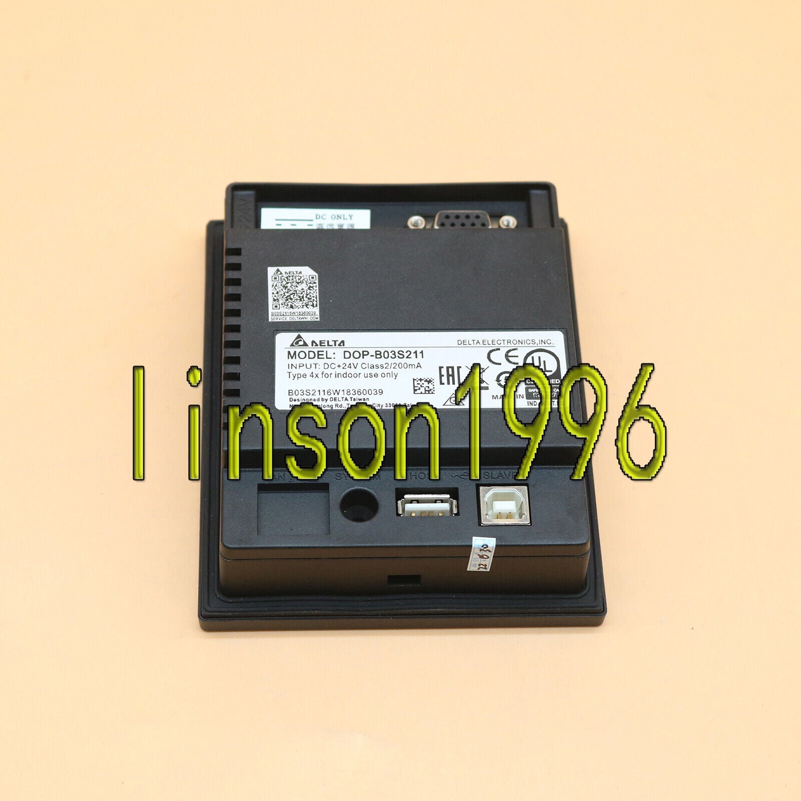 Delta HMI Touch Screen 4.3-inch DOP-B03S211 1-year warranty - DELTA