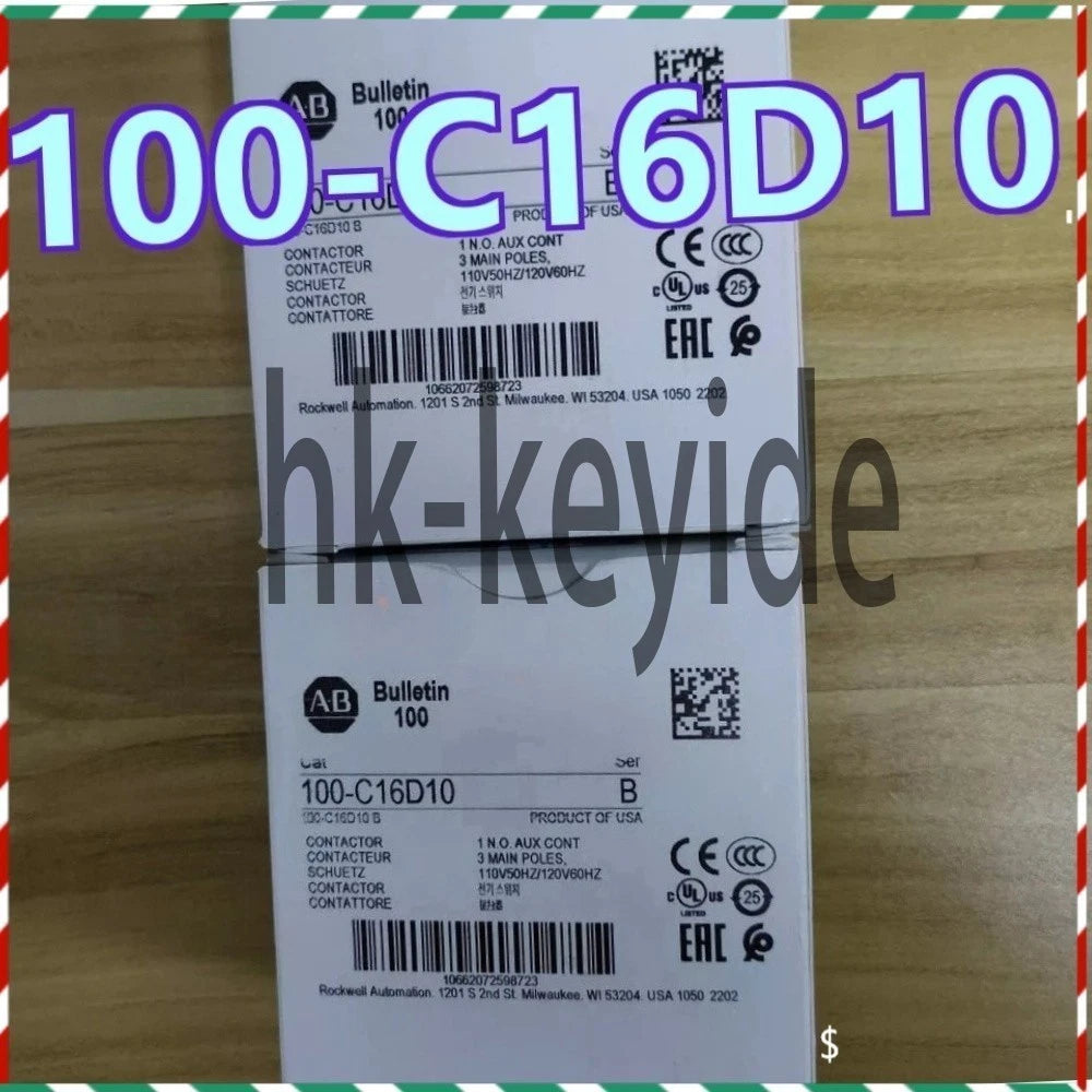 100-C16D10 1PCS AMP 120VAC COIL IEC Contactor Fast delivery 100-C16D10