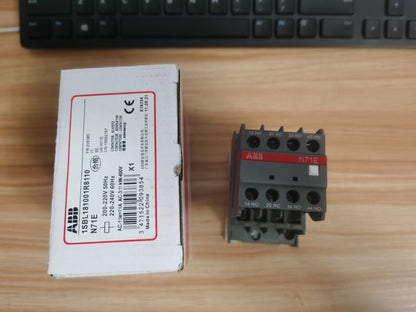 new 1PCS ABB N71E Auxiliary Relay 220-230V50Hz 230-240V60Hz In Box - ABB