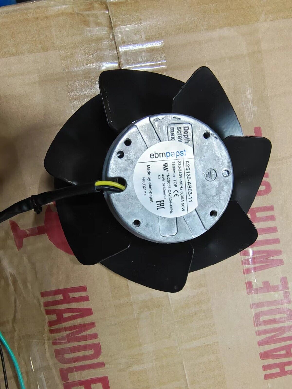 new 1 PCS cooling fan A2S130-AB03-11 Centrifugal outer rotor 133mm AC220V