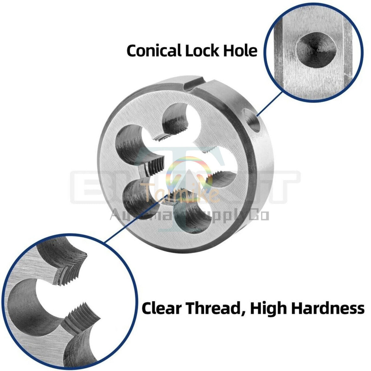 M16 X 1.5 Thread Die Right Hand, M16x1.5 Metric Round Threading Die