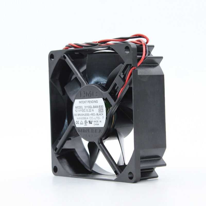 NMB 3110gl-b4w-b30 8025 12V 0.22A 8CM silent cooling fan