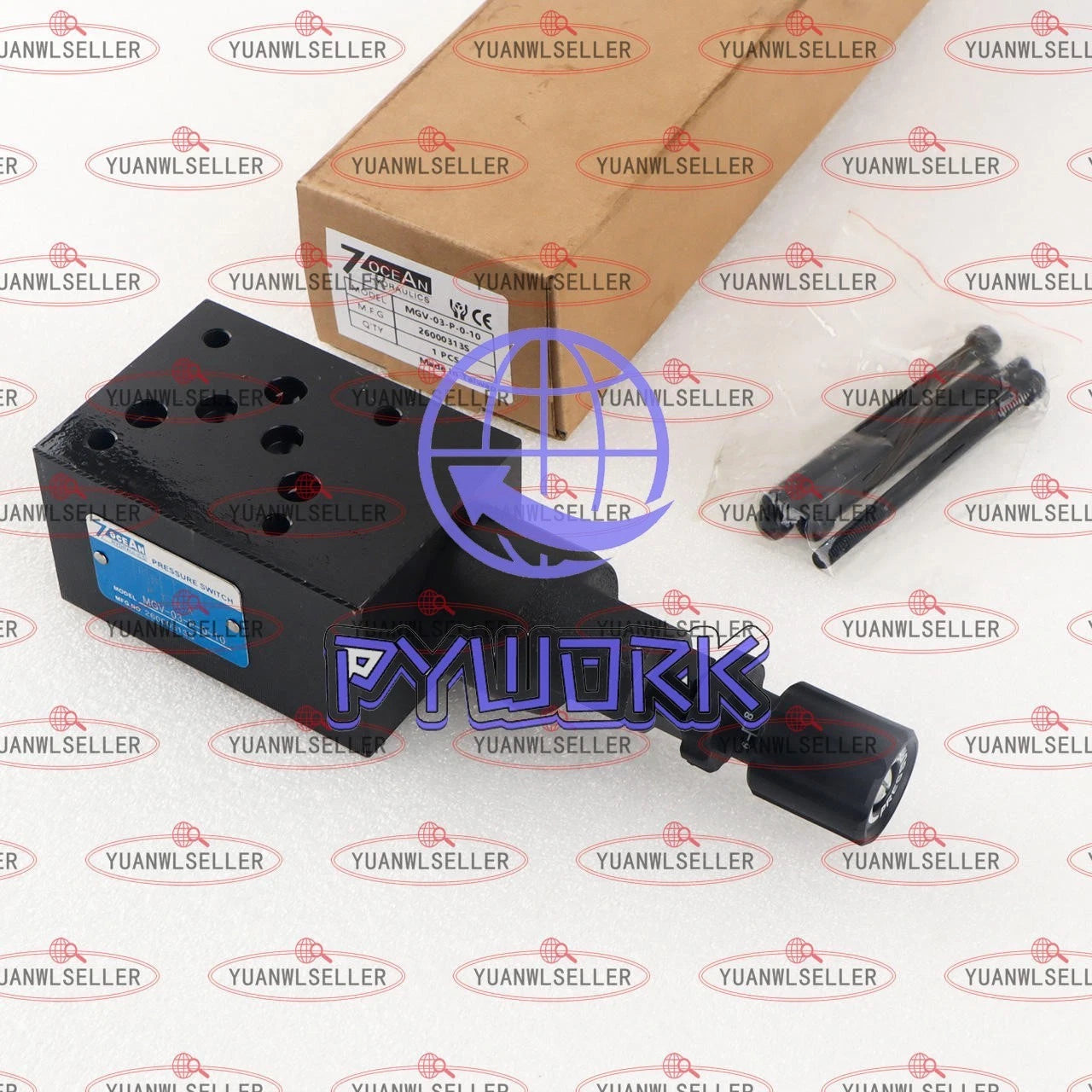 1PC 7OCEAN Solenoid valve MGV-03-P-0-10