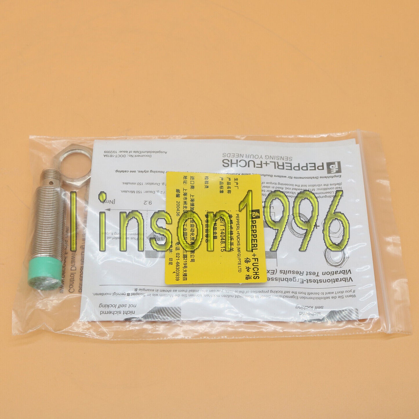 new ONE For Pepperl+Fuchs NJ8-18GM50-E2-V1 Induction Switch Sensor - PEPPERL