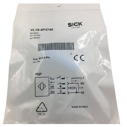 SICK VL18-4P3740 Photoelectric Switch Sensor - SICK