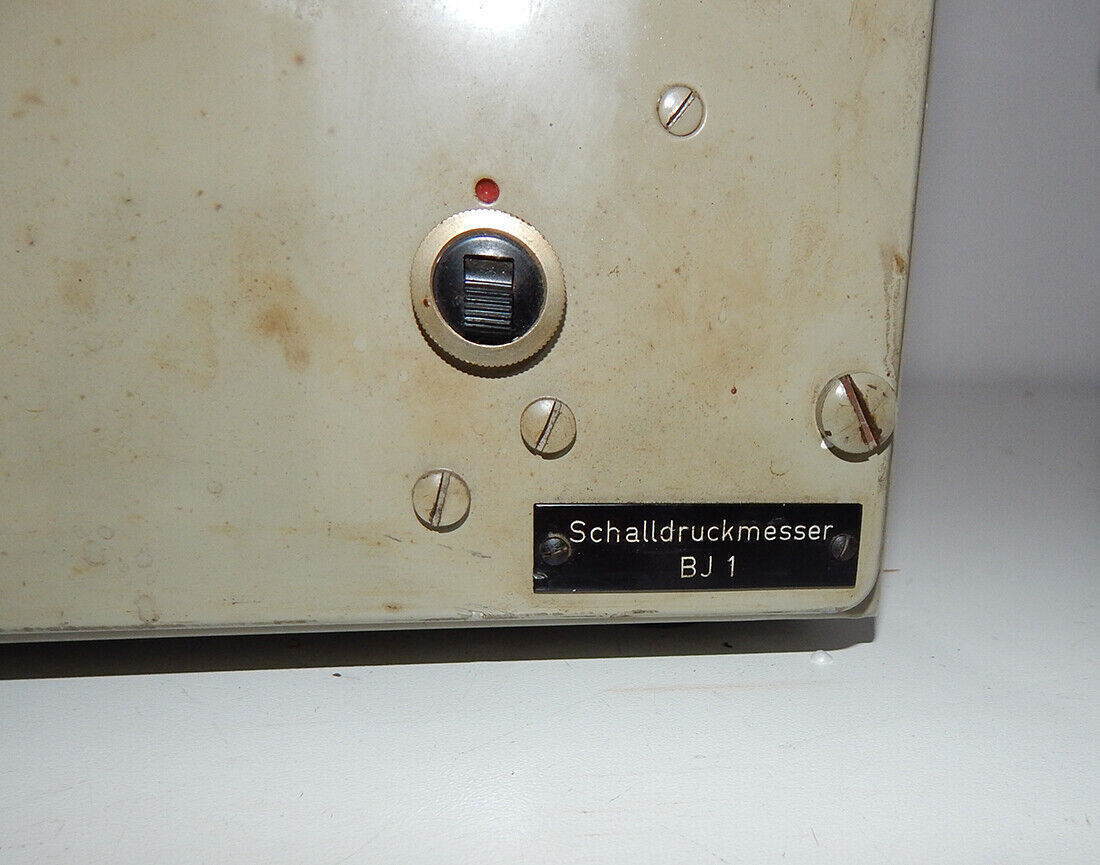Used Measuring Device LFT Sound Pressure Meter - G. V. MALOTKI TRANSFORMER