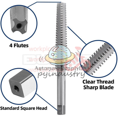 ACME 3/4"-5 Trapezoidal Tap Right Hand, HSS 3/4 x 5 Trapezoidal Thread Tap