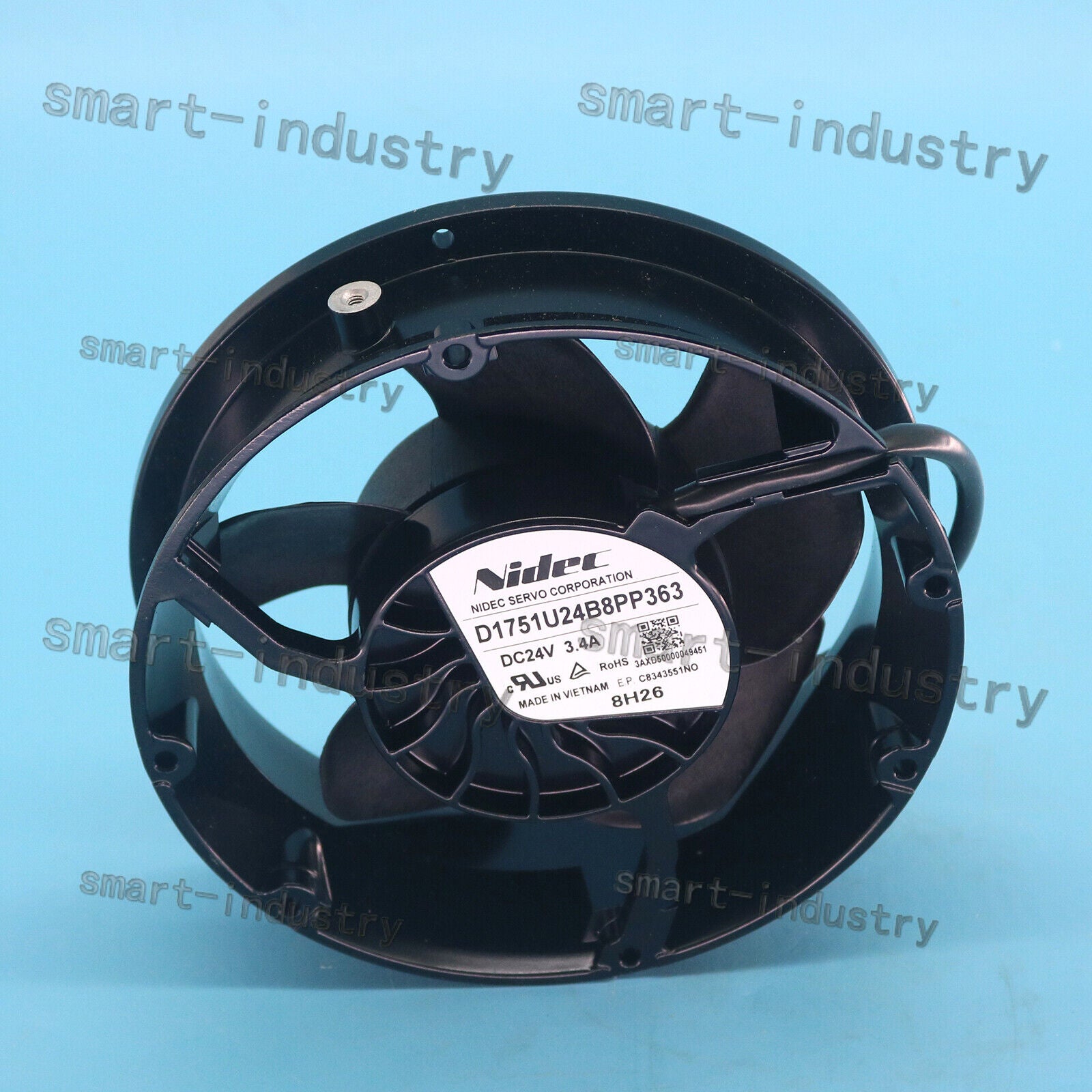 new One  NIDEC D1751U24B8PP363 cooling fan DC24V 3.4A 172*150*51MM ship