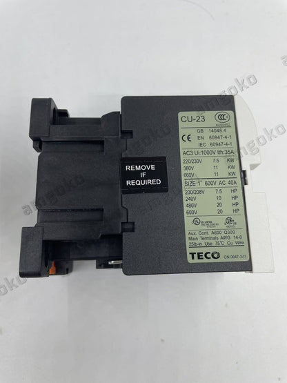 TECO AC Contactor CU-23 220VAC - TECO