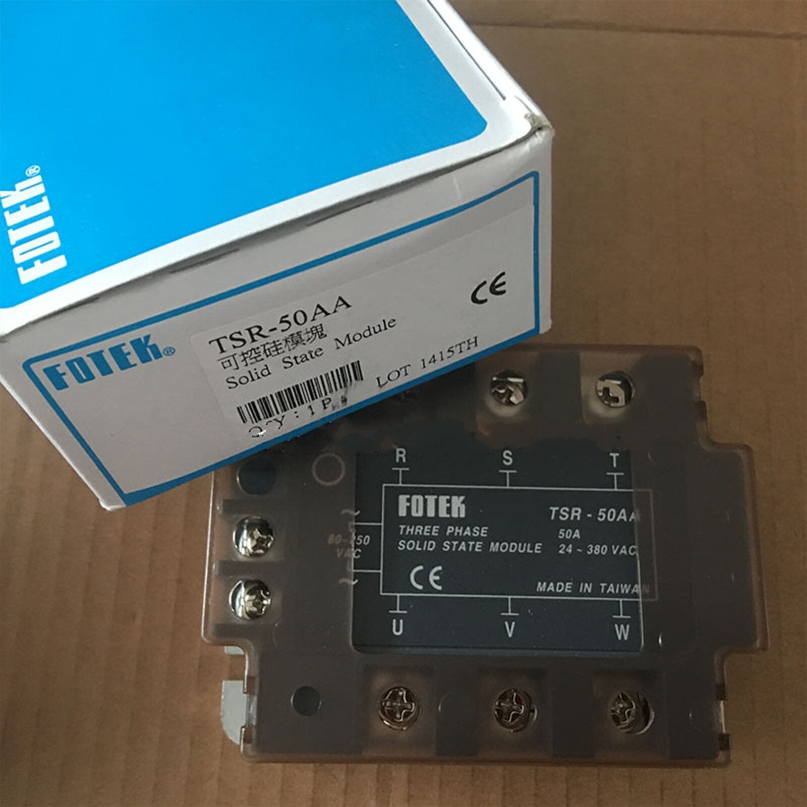 new 1PC  For FOTEK TSR-50AA solid state relay