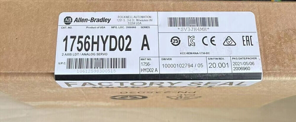 ControlLogix HYD02 Hydraulic Servo Module HYD02 AB ControlLogix hydraulic system module for industrial applications module - CONTROLLOGIX