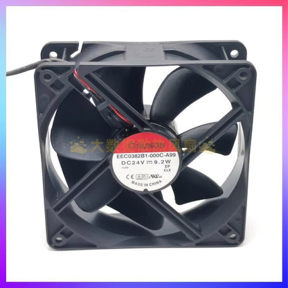 SUNON EEC0382B1-000C-A99 DC24V 9.2W 12038 2-Wire Cooling Fan
