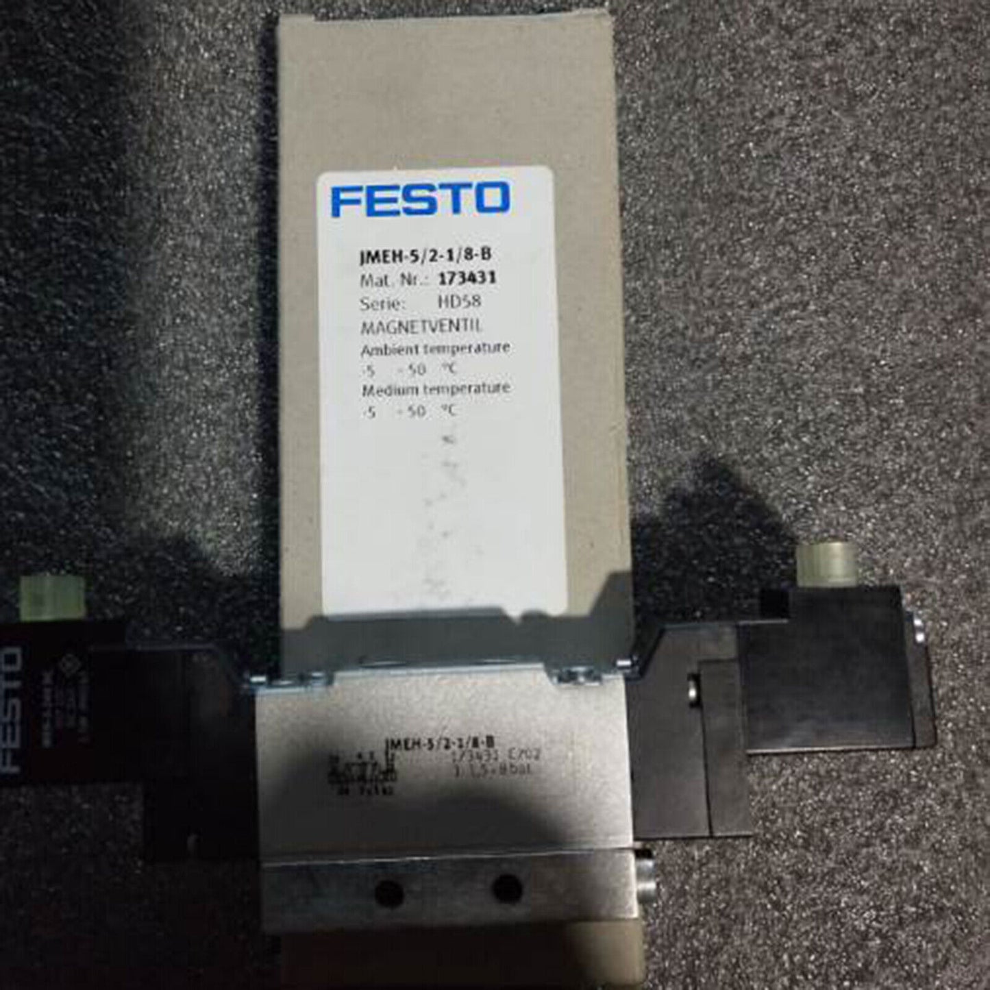 new FESTO JMEH-5/2-1/8-B 173431 1PC Solenoid Valve - FESTO