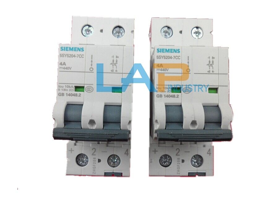 new 1PC FOR SIEMENS Circuit Breaker 5SY5204-7CC 2P 4A