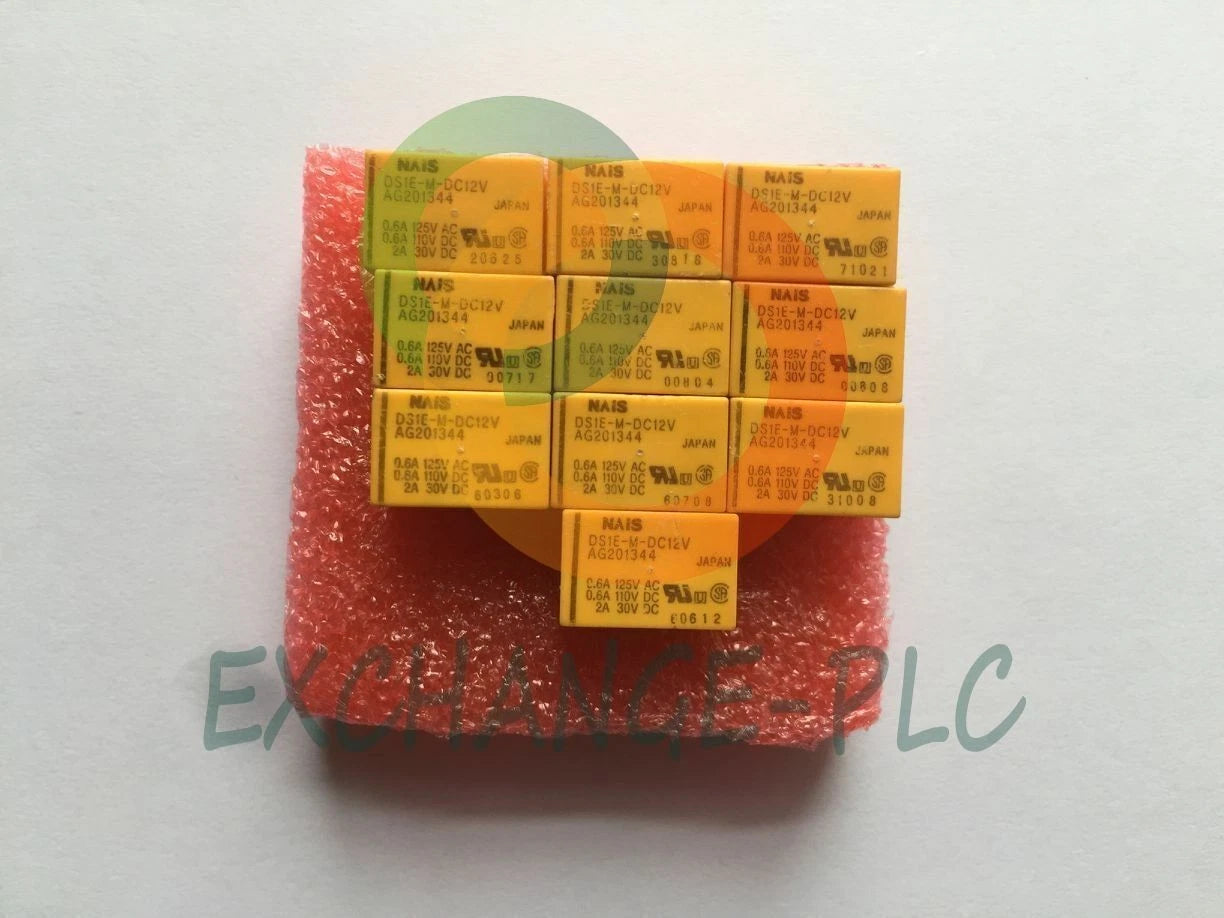 10PCS NAIS Relay DS1E-M-DC12V DS1EMDC12V Free Shipping