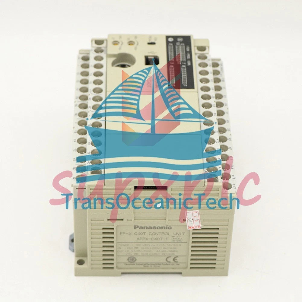 Panasonic PLC programming controller module FP-X C40T AFPX-C40T-F 1PCS