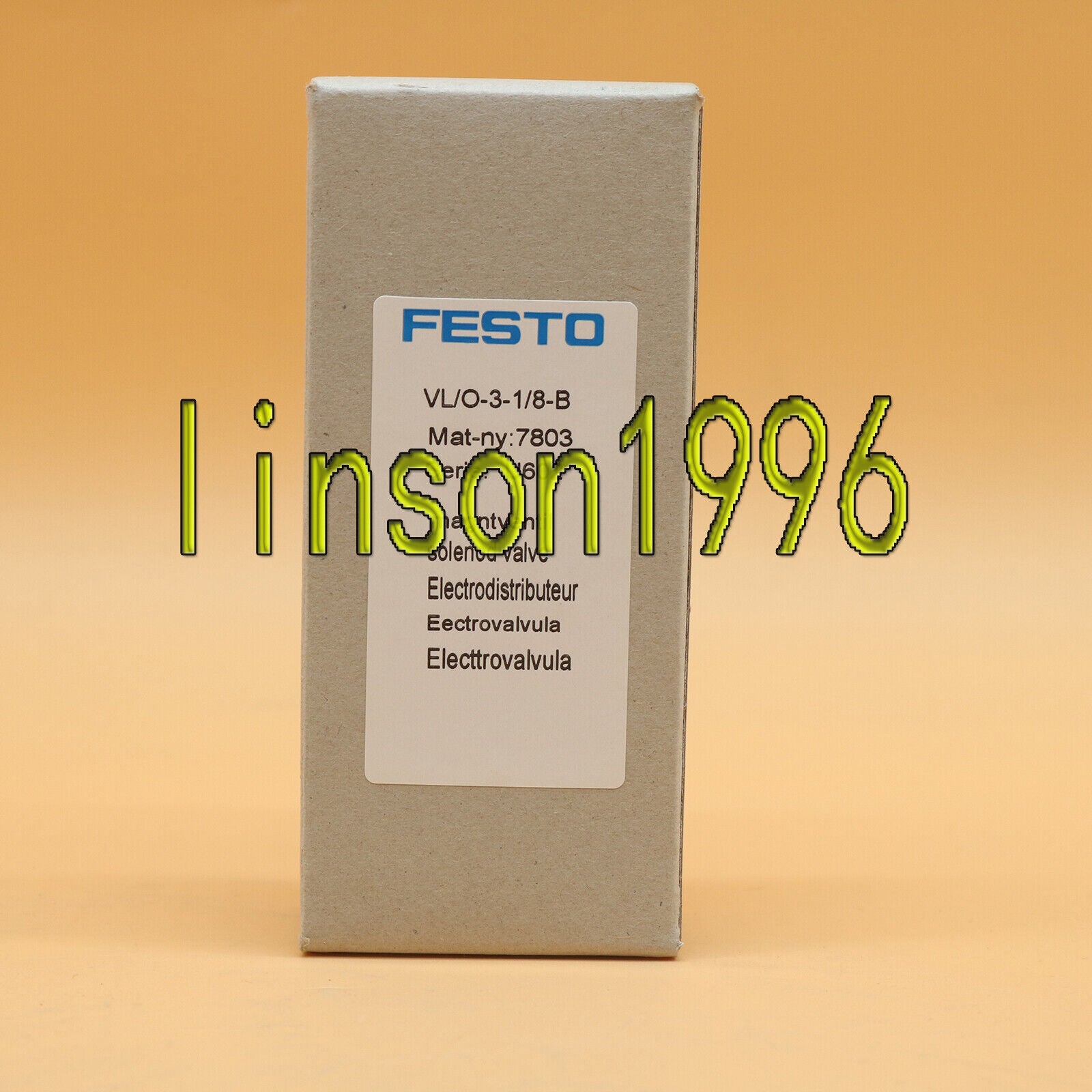 new ONE  FESTO solenoid valve VL/0-3-1/8-B 7803 FESTO