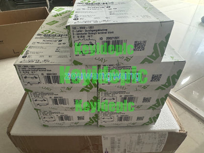 100 pieces of WAGO terminal blocks 2002-1201 20021201 #ke
