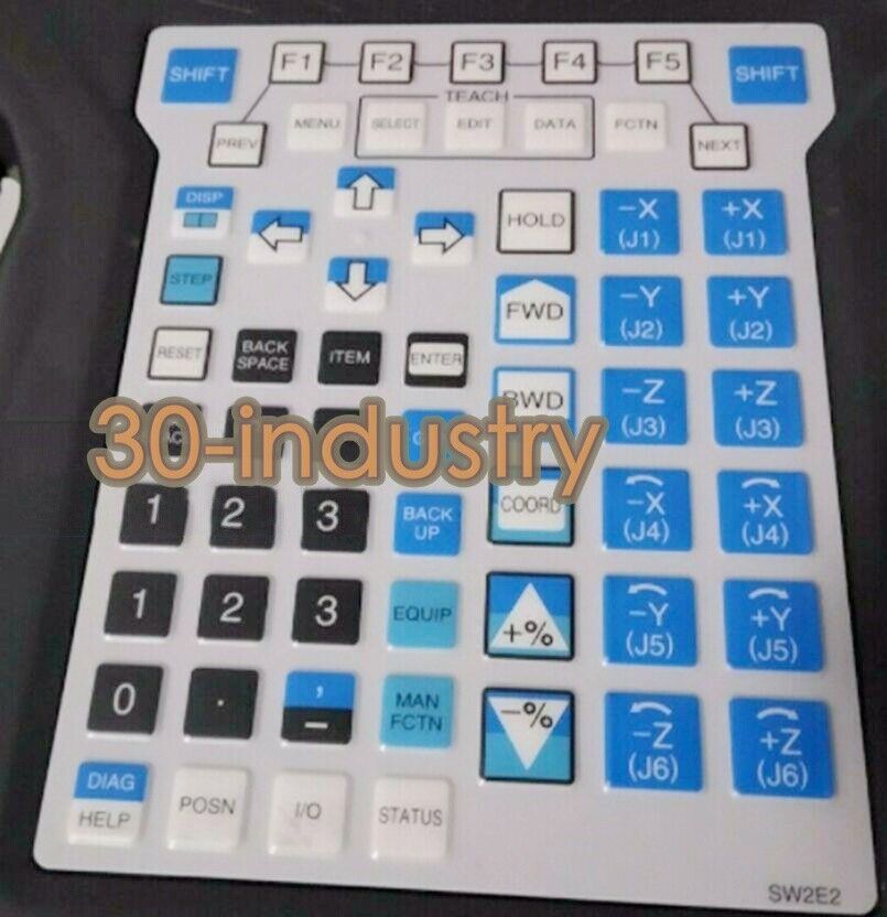 New Fanuc A05B-2490-C176 /SW2E2 Membrane Keypad Replacement - FANUC