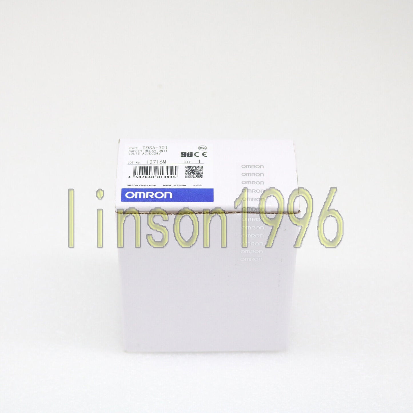 OMRON G9SA-301 Safety Relay Unit 24VAC/DC FAST SHIP - OMRON