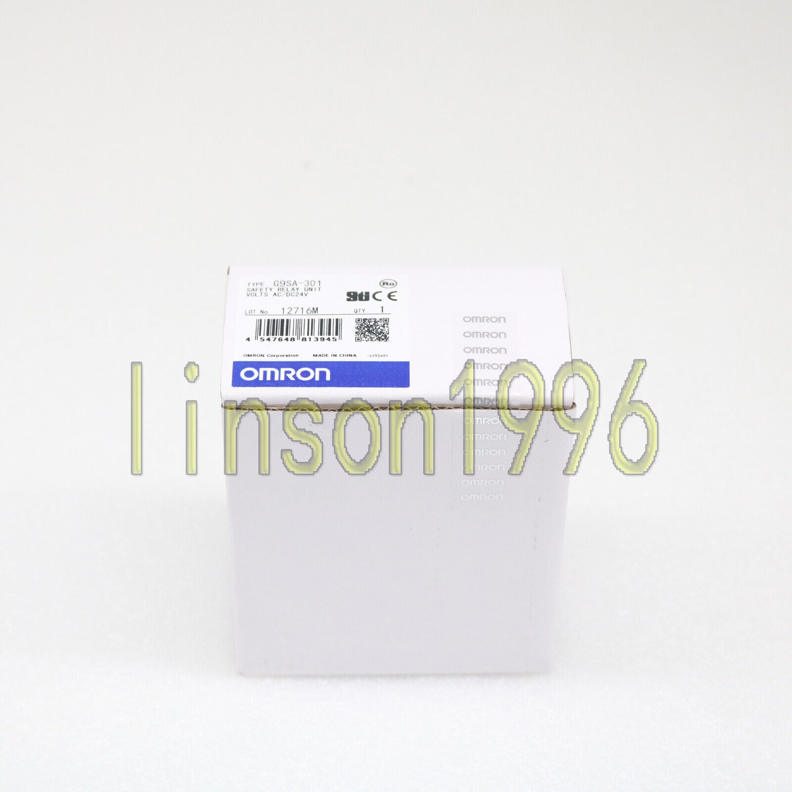 OMRON G9SA-301 Safety Relay Unit 24VAC/DC FAST SHIP - OMRON