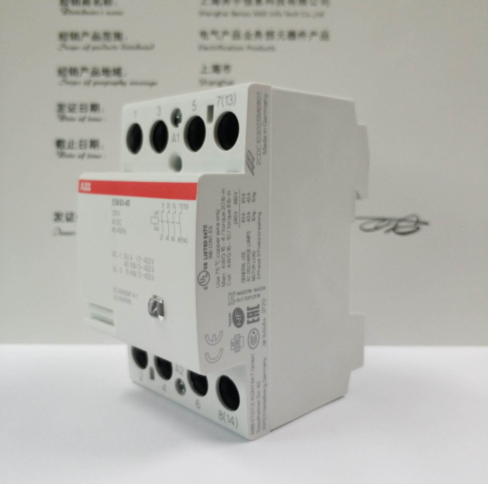 new 1PC  ABB  ESB63-40 GHE3691102R0006  230VAC/DC Contactor 4NO