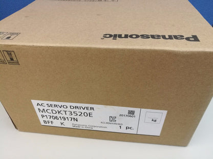 1PC PANASONIC AC SERVO DRIVER MCDKT3520E