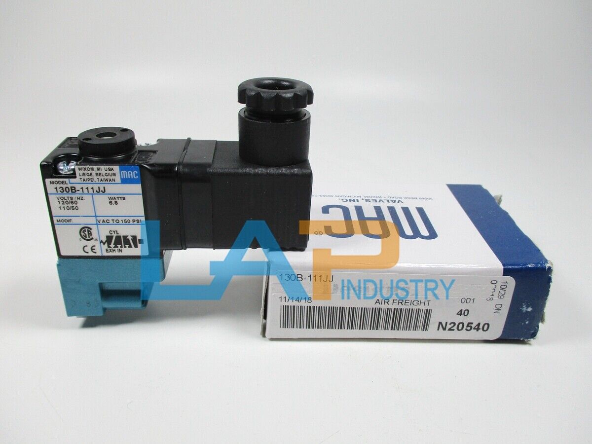 new  MAC 130B-111JJ SOLENOID VALVE