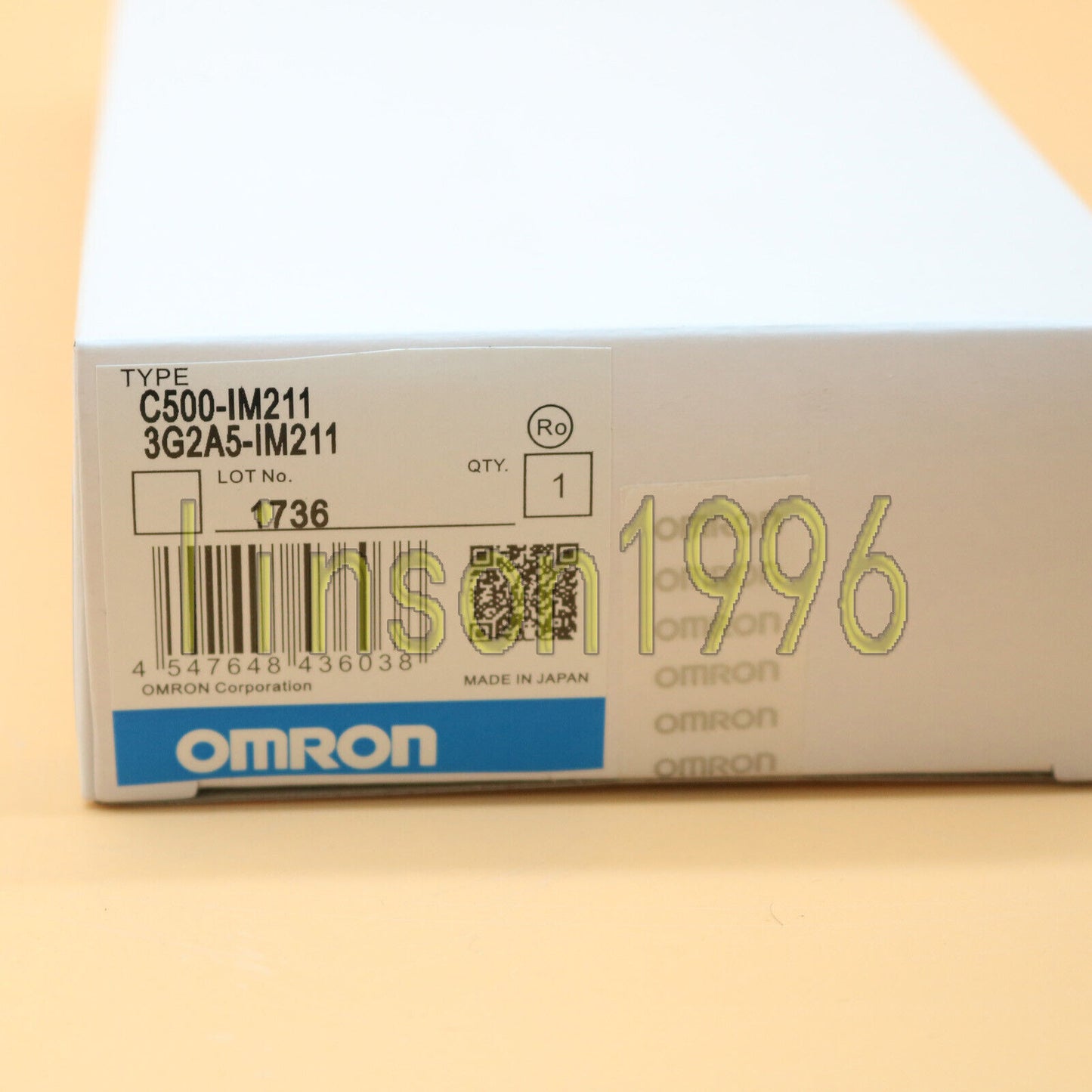 OMRON C500-IM211 3G2A5-IM211 PLC Input Unit Module 1 Year - OMRON