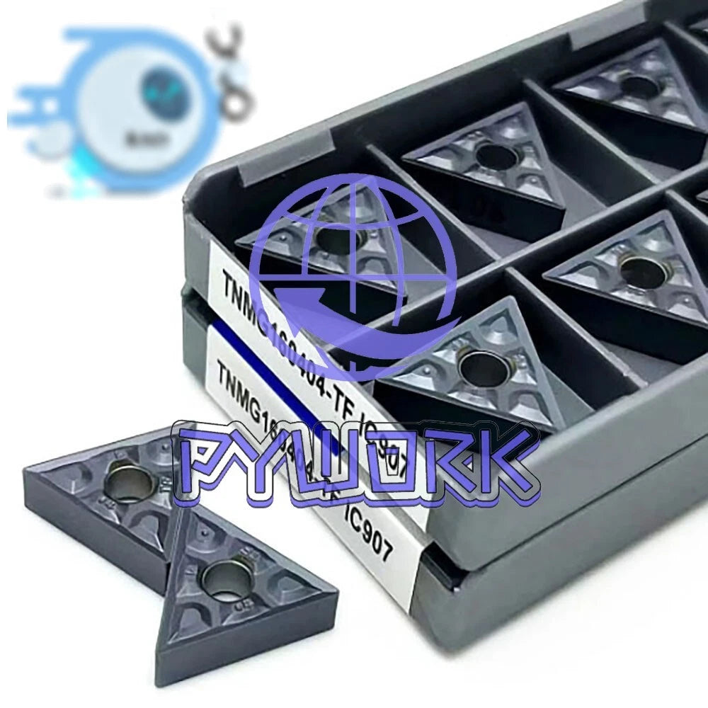 2box TNMG160404-TF IC907 TNMG331-TF CNC Turning Carbide Inserts for MTJNR1616H16