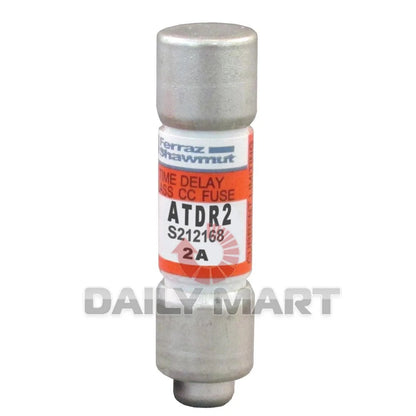 10PCS/ FERRAZ SHAWMUT ATDR2 Fuse 2A 600VAC