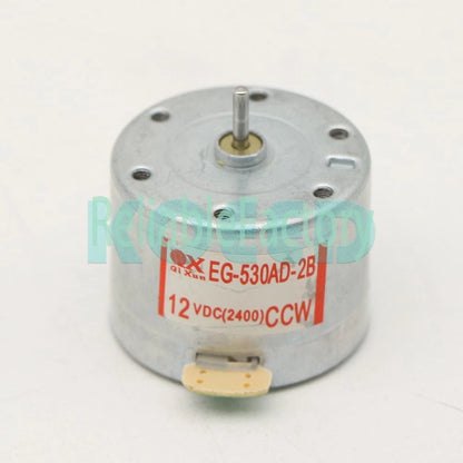 2400RPM EG-530AD-2B Recorder Motor Audio Spindle Motor for Tape Deck DC 12V CCW