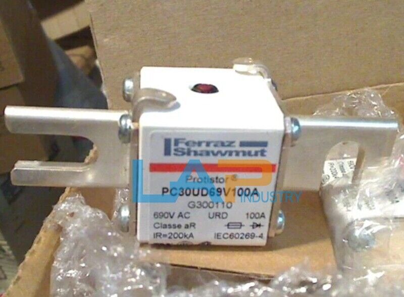 2PCS NEW FOR FERRAZ SHAWMUT Fuse PC30UD69V100A G300110 690V 100A FERRAZ