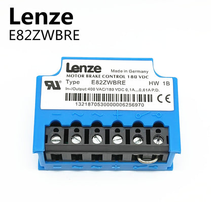 new E82ZWBRE Lenze MOTOR BRAKE CONTROL 180 VDC 400 VAC 0.61A