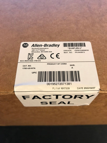 Allen-Bradley 1783-US16TA Stratix 2000 16-port Switch - ALLEN-BRADLEY