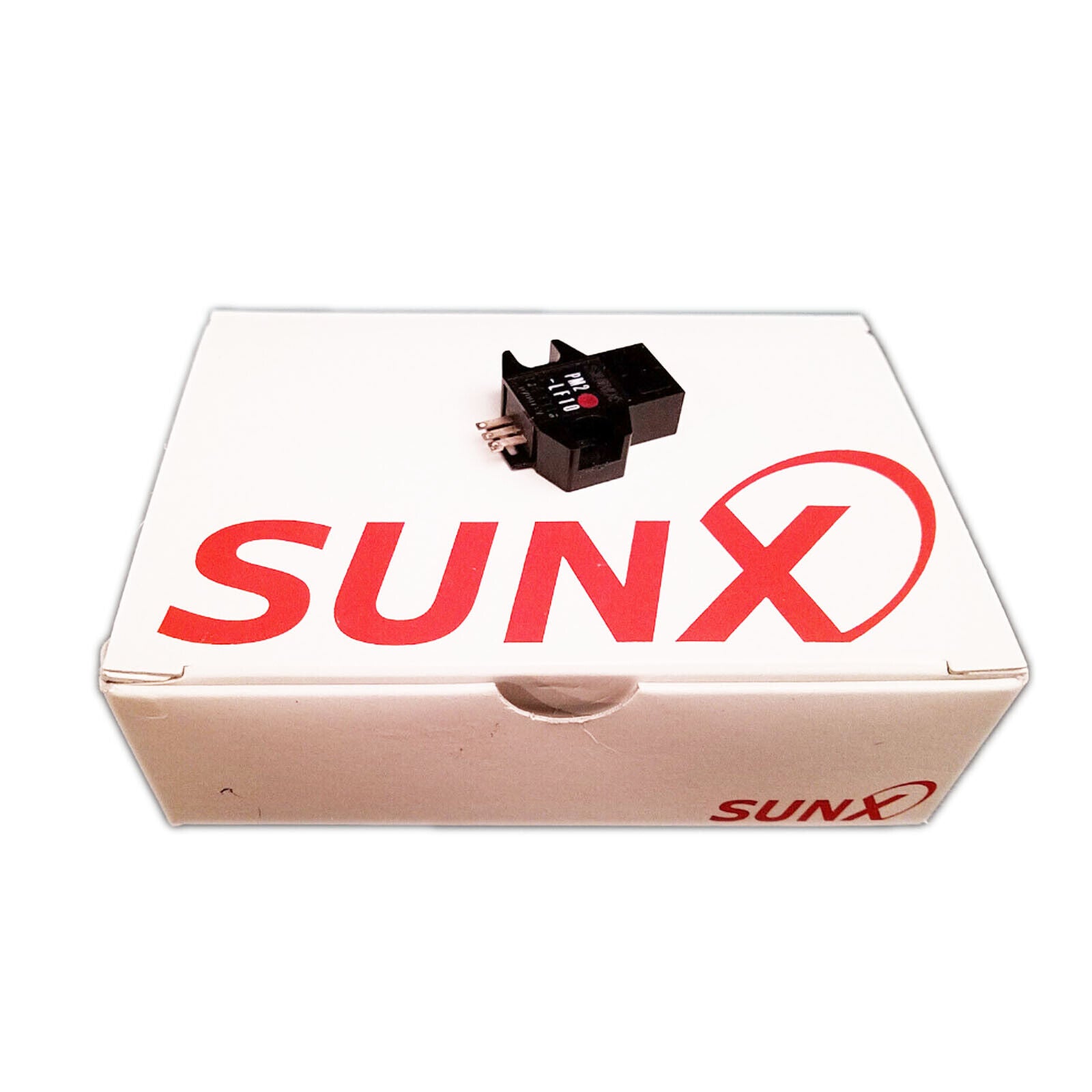 new  Sunx PM2-LF10 Convergent Photoelectric Sensor Optoswitch NPN 24VDC 8mm 100mA