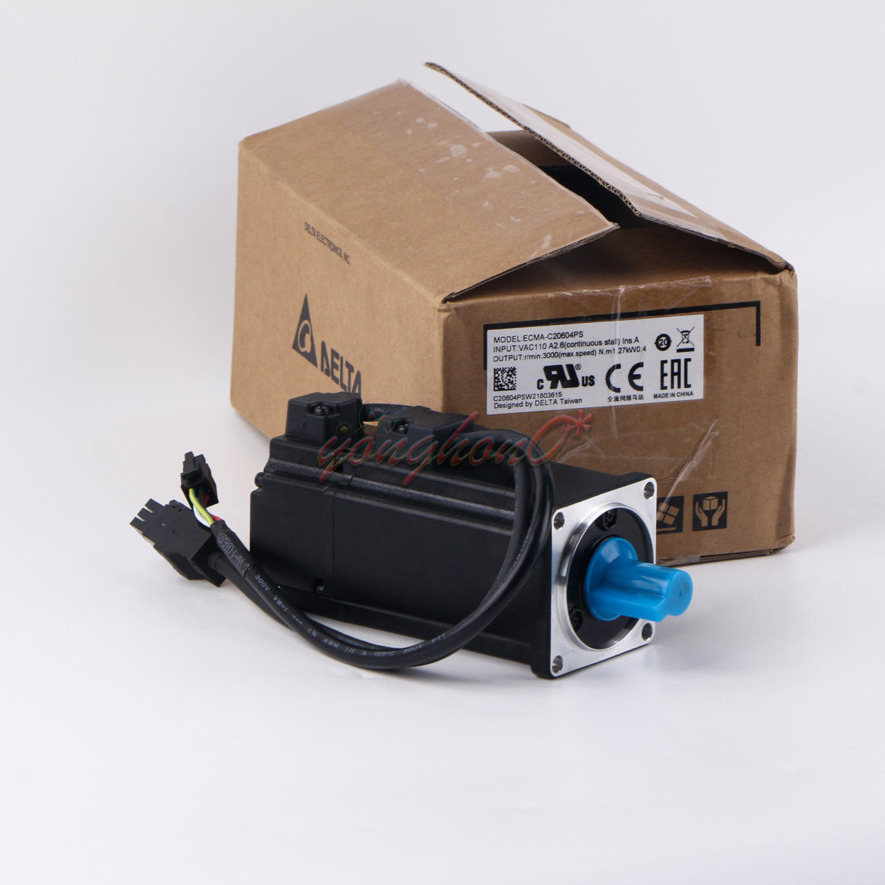 new ONE Delta ECMA-C20604PS 400W SERVO MOTOR