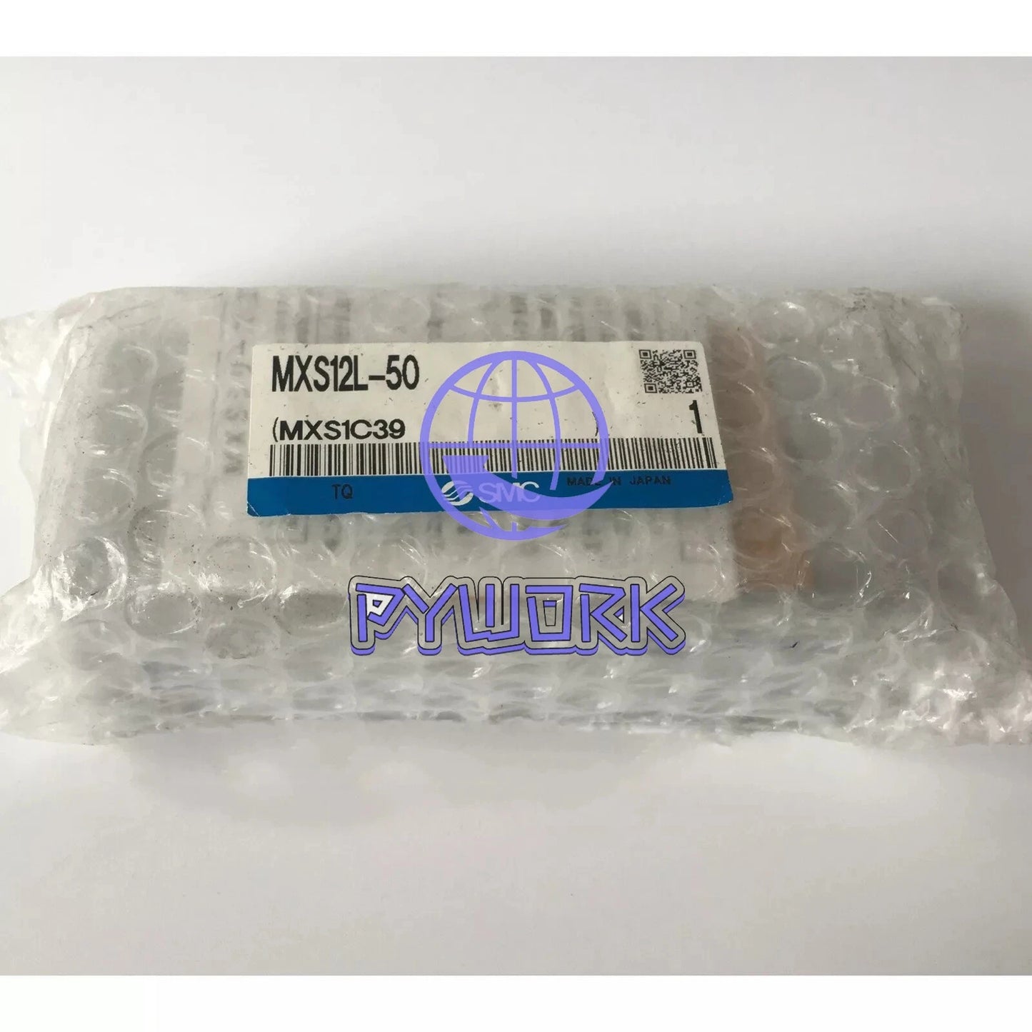 1Pcs SMC MXS12L-50 Slide Cylinder Free delivery