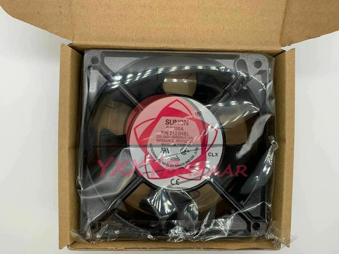 Sunon Fan DP200A 2123HSL 120 x 120 x 38mm 220-240V 0.14A Axial Mains Cooling Fan