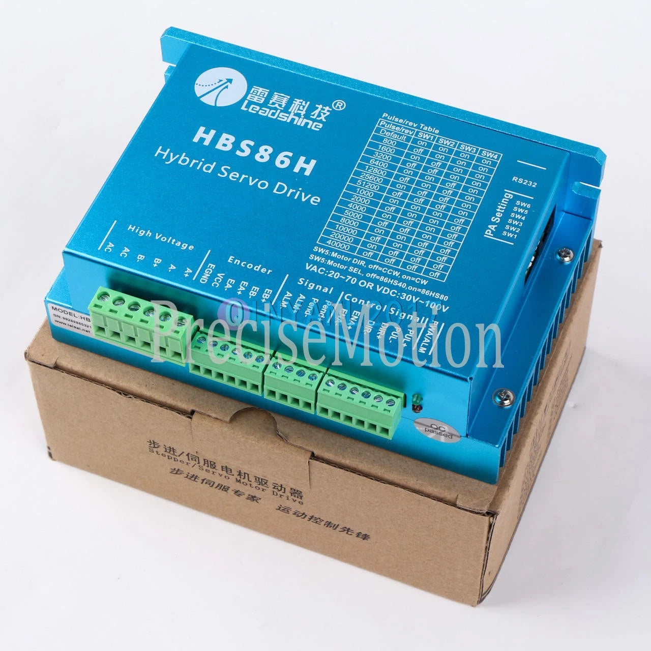1PC HBS86H Closed Loop Hybrid Step Servo Drive