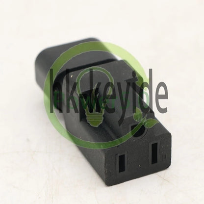 C14 to Nema 5-15R PDU USP power adapter IEC male to US female adapter plug~1x