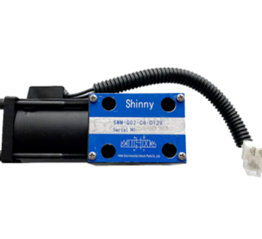 SHINNY SWM-G02-C4-D12V Solenoid Valve for Precision Flow Control and Easy Installation - SHINNY