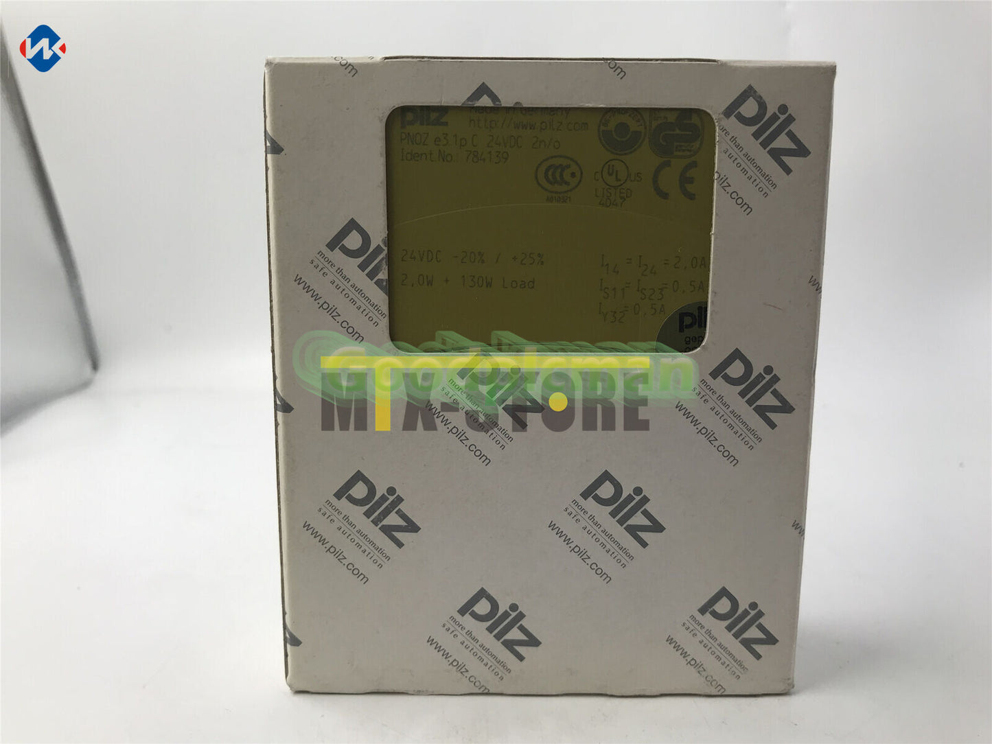 Pilz relay PNOZ e3.1p c 24VDC 2n / o 784139 1Pcs/