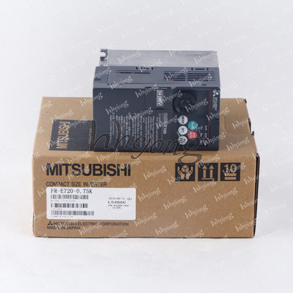 FR-E720-0.75K Inverter, High-Power Inverter, MITSUBISHI Inverter, 0.75 KVA Inverter, 50/60Hz Inverter, 208VAC Inverter - MITSUBISHI