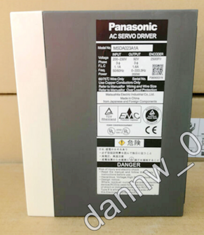 Panasonic MSDA023A1A AC Servo Drive - PANASONIC