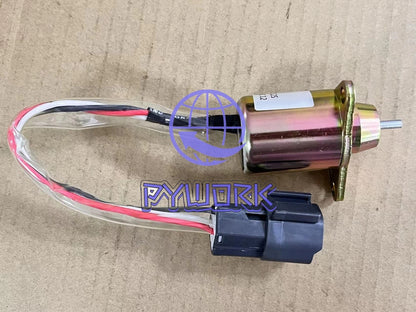 Fuel Shut Off Stop Solenoid Valve 1503ES-12S5SUC12S 12V for YANMAR Diesel Engine