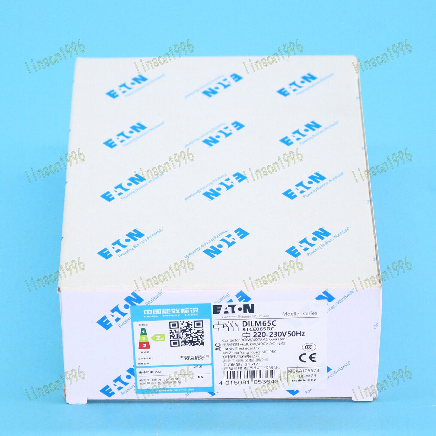 1-PC Eaton Möller DILM65C Contactor 220-230V 50Hz Fast Ship - EATON MÖLLER