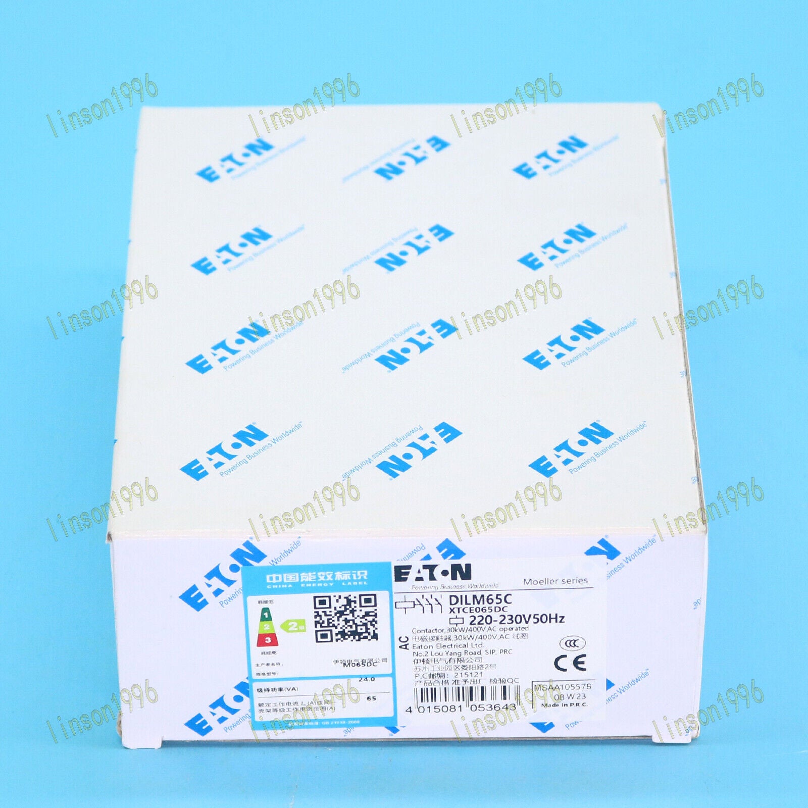 1-PC Eaton Möller DILM65C Contactor 220-230V 50Hz Fast Ship - EATON MÖLLER